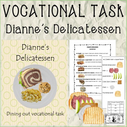 VOCATIONAL TASK Dianne's Delicatessen